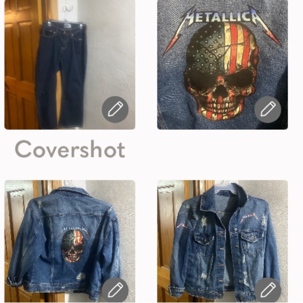 💥Levi’s curvy bootcut👖10S+🎶 MERICA Jean Jacket